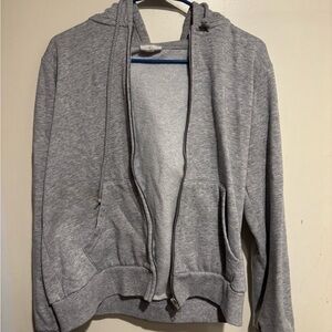 Gray Women's Hoodie Sweater